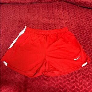 Nike Dri-FIT Red Athletic Shorts